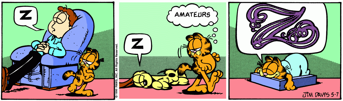 Garfield, May 7, 1990
