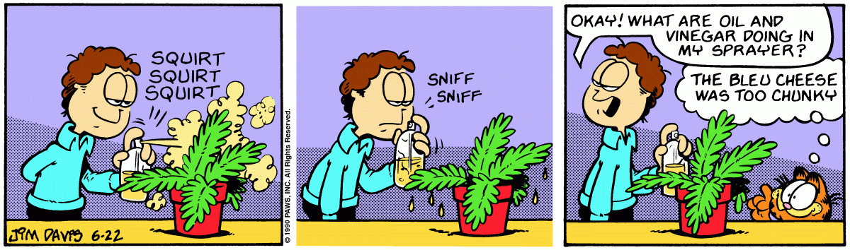 Garfield, June 22, 1990