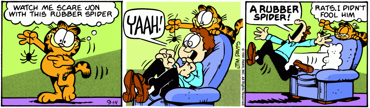 Garfield, September 14, 1990