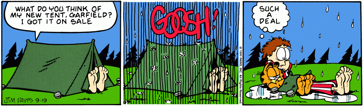 Garfield, September 19, 1990