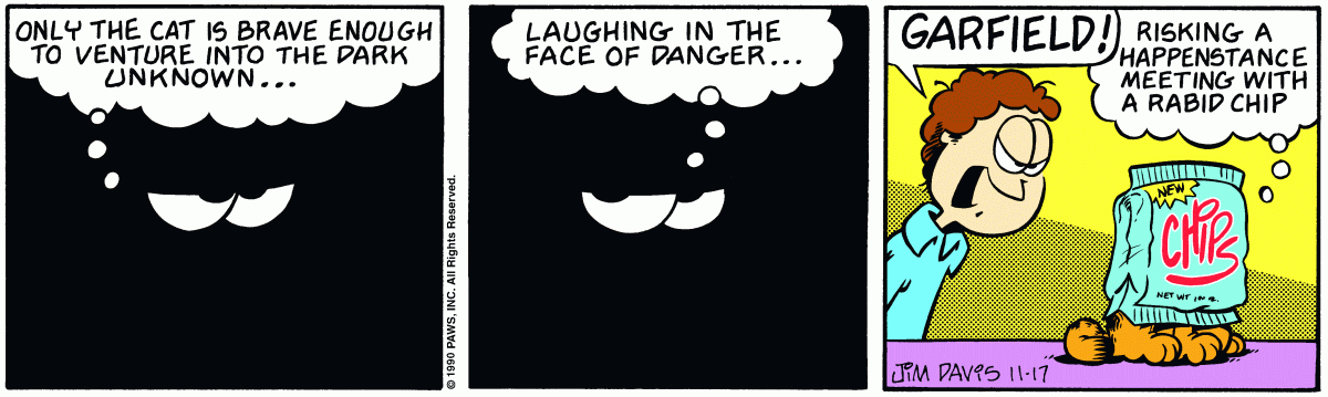 Garfield, November 17, 1990