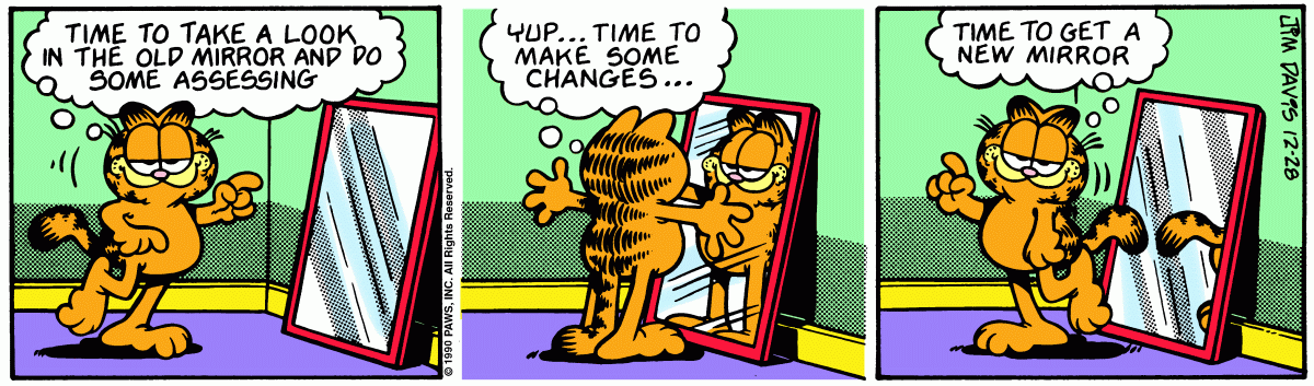Garfield, December 28, 1990