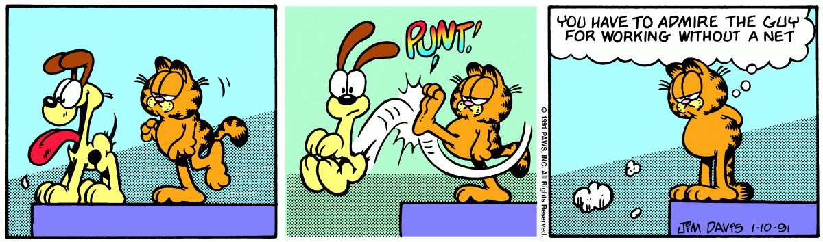 Garfield, January 10, 1991