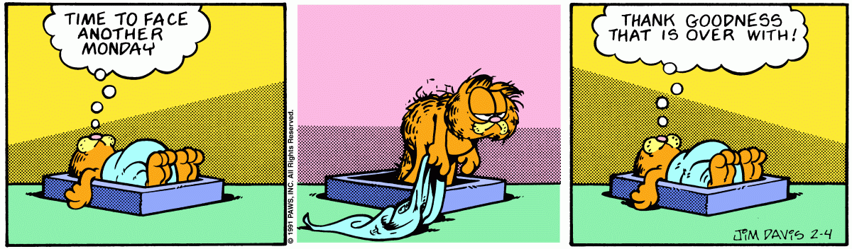 Garfield, February 4, 1991