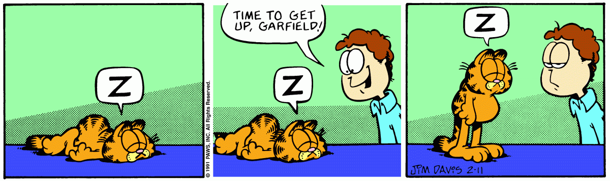 Garfield, February 11, 1991