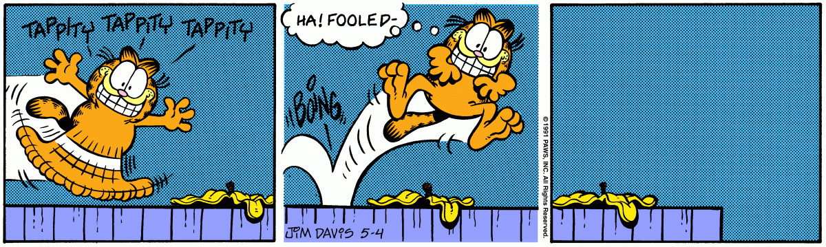 Garfield, May 4, 1991