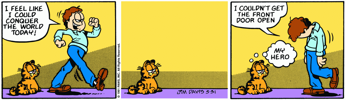 Garfield, May 31, 1991