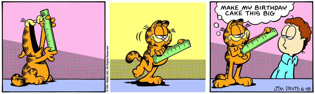 Garfield, June 18, 1991