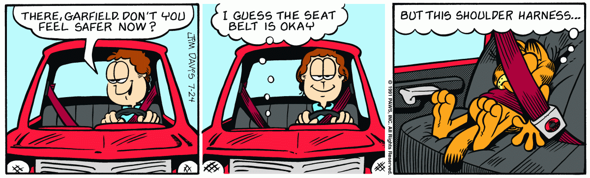 Garfield, July 24, 1991