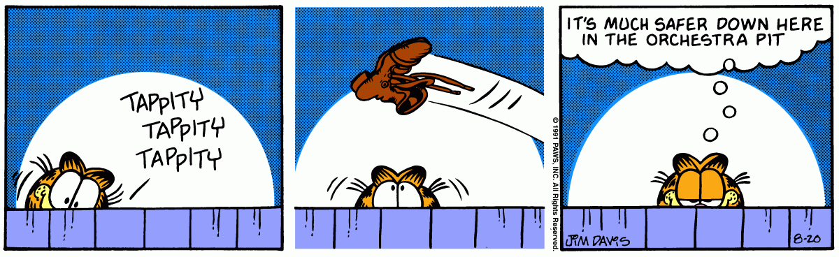 Garfield, August 20, 1991