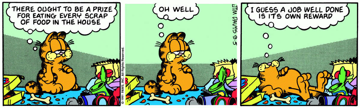 Garfield, September 5, 1991