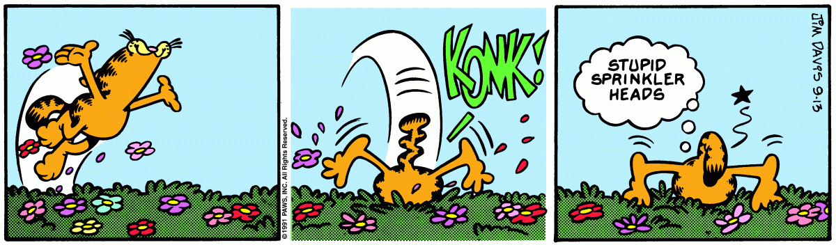Garfield, September 13, 1991