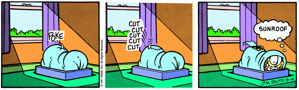 Garfield, September 14, 1991