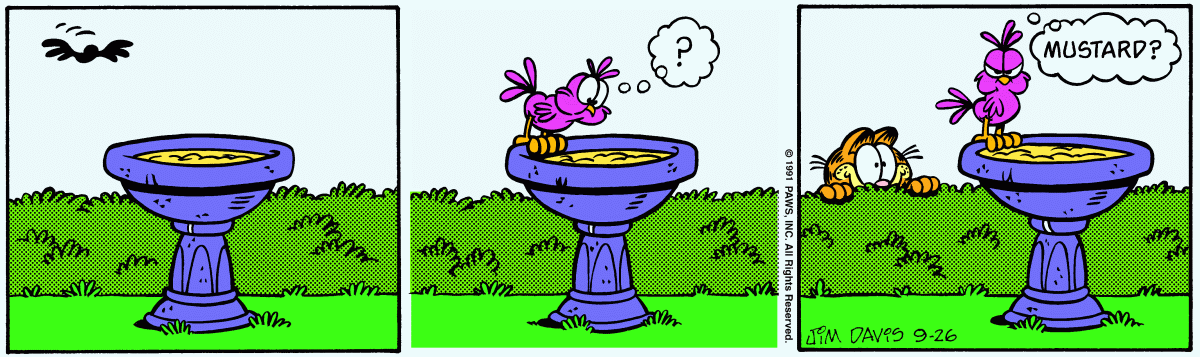 Garfield, September 26, 1991