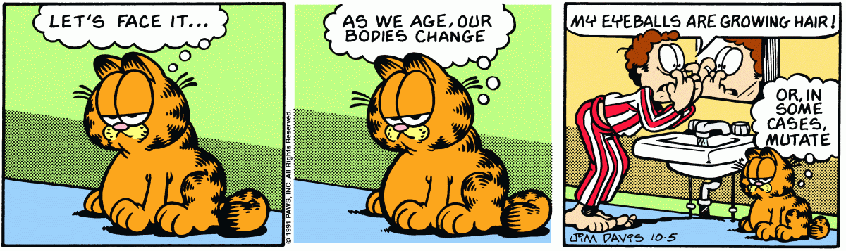 Garfield, October 5, 1991