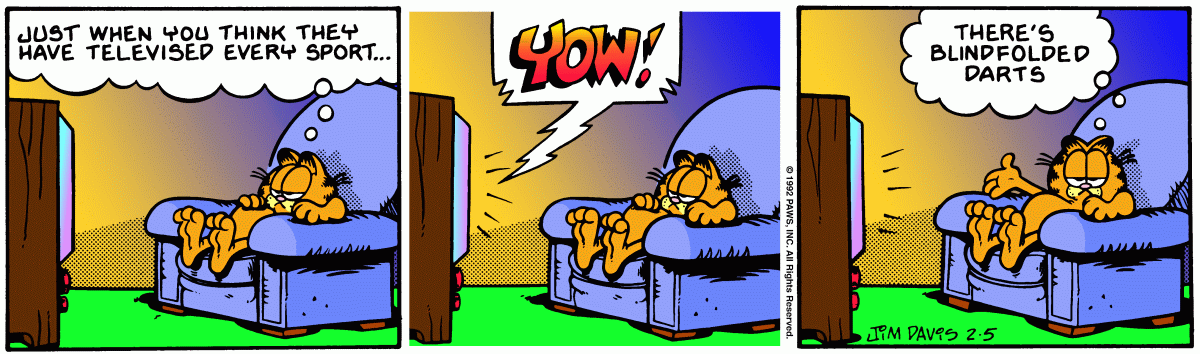 Garfield, February 5, 1992