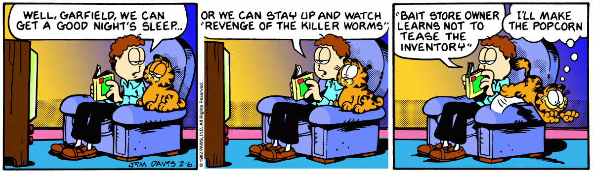 Garfield, February 6, 1992