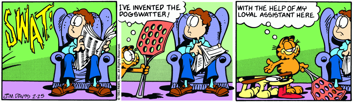 Garfield, February 25, 1992