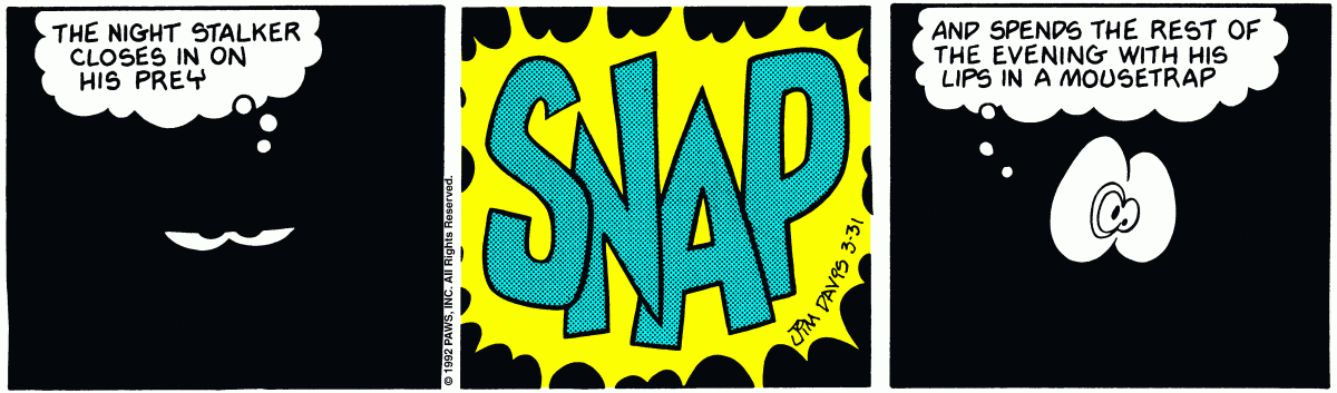 Garfield, March 31, 1992