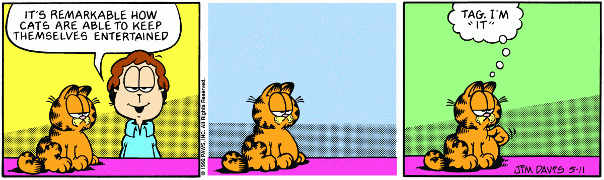 Garfield, May 11, 1992