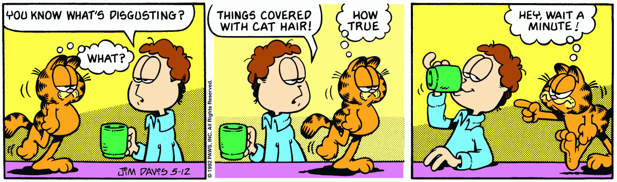 Garfield, May 12, 1992