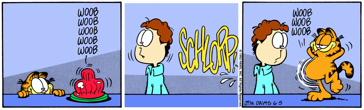 Garfield, June 5, 1992