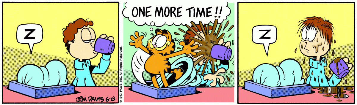 Garfield, June 8, 1992