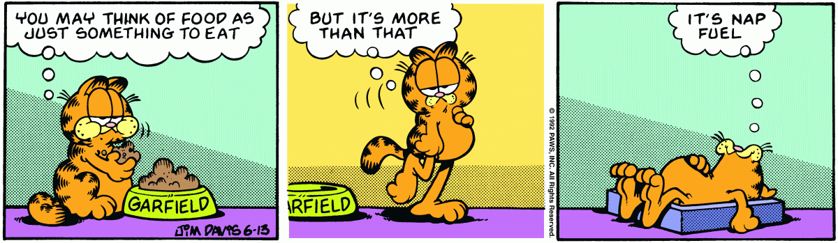 Garfield, June 13, 1992
