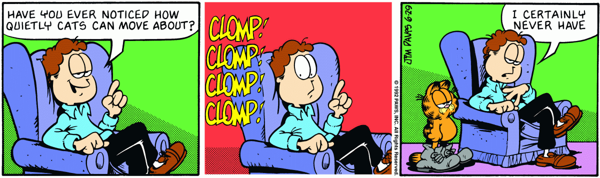 Garfield, June 29, 1992