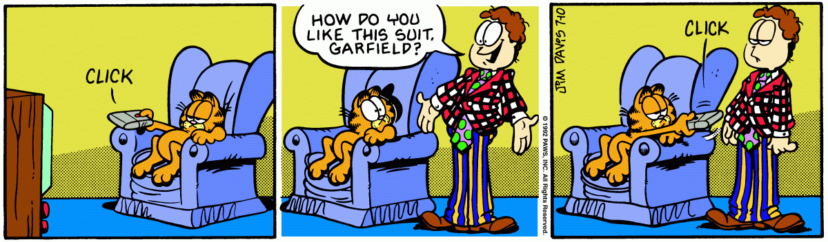 Garfield, July 10, 1992