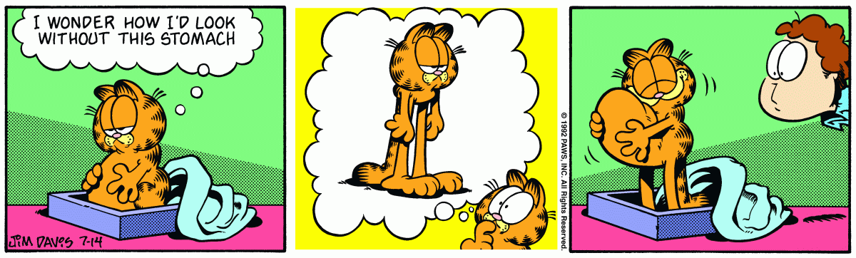 Garfield, July 14, 1992