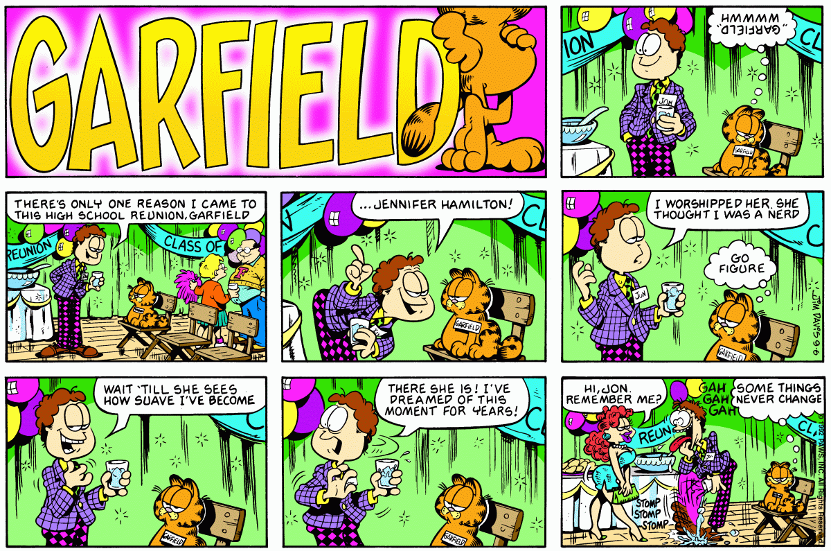 Garfield, September 6, 1992