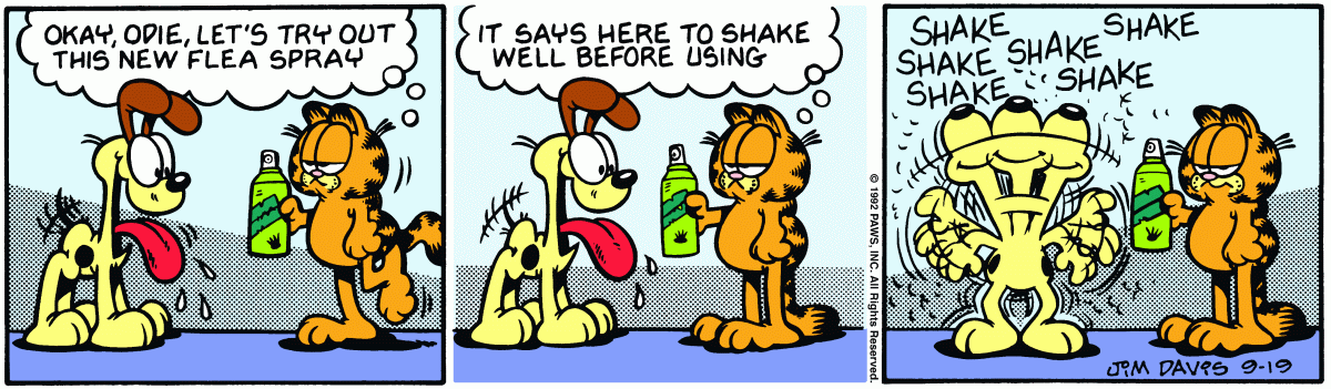 Garfield, September 19, 1992