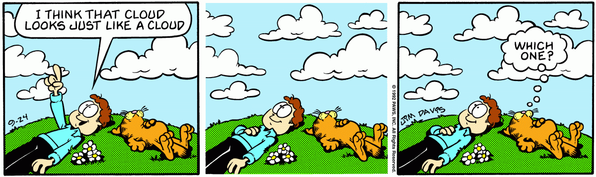 Garfield, September 24, 1992