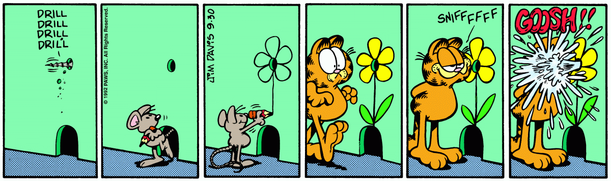 Garfield, September 30, 1992