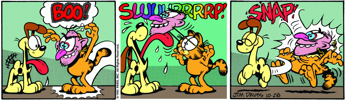 Garfield, October 28, 1992