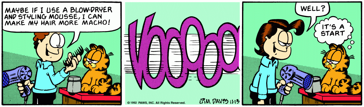 Garfield, November 13, 1992