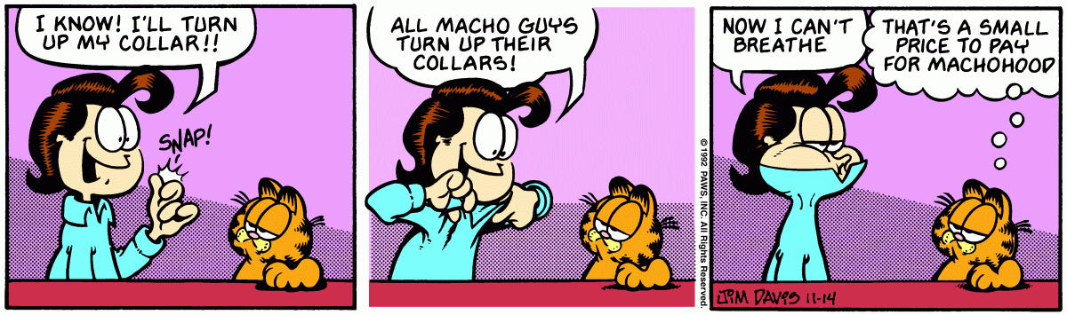 Garfield, November 14, 1992