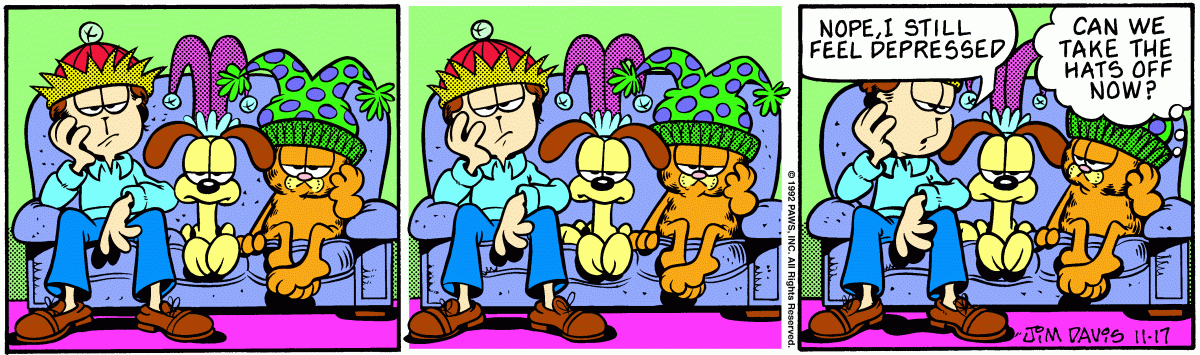 Garfield, November 17, 1992