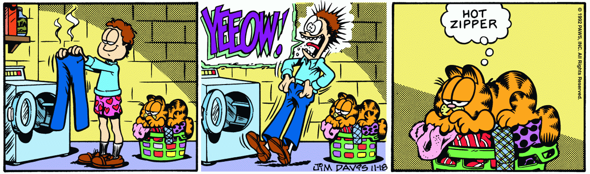 Garfield, November 18, 1992