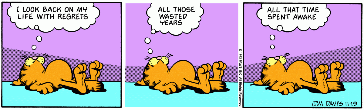 Garfield, November 19, 1992