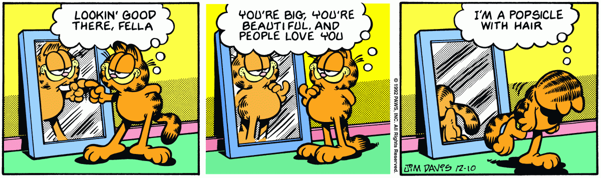 Garfield, December 10, 1992