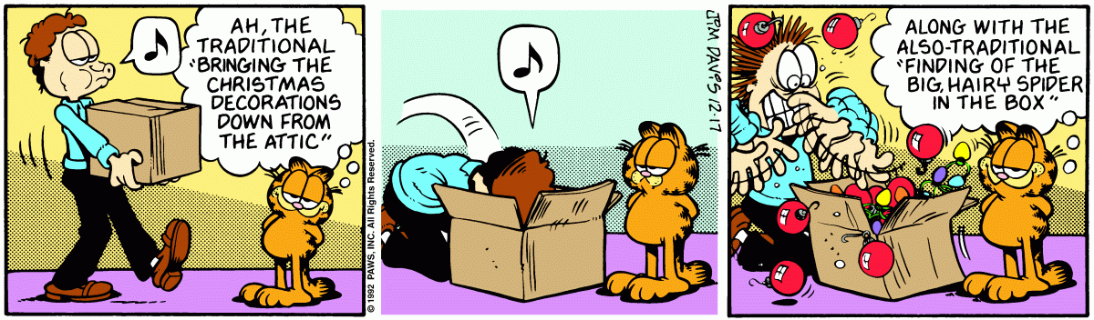 Garfield, December 17, 1992