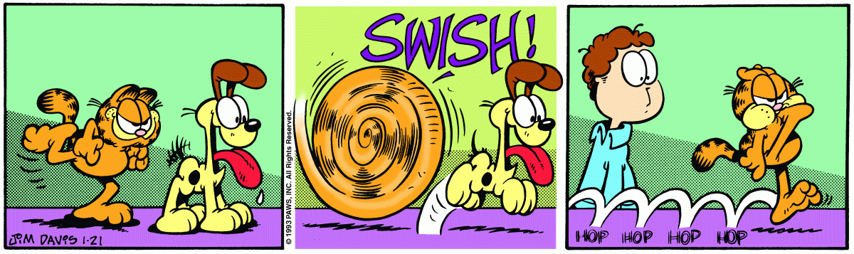 Garfield, January 21, 1993
