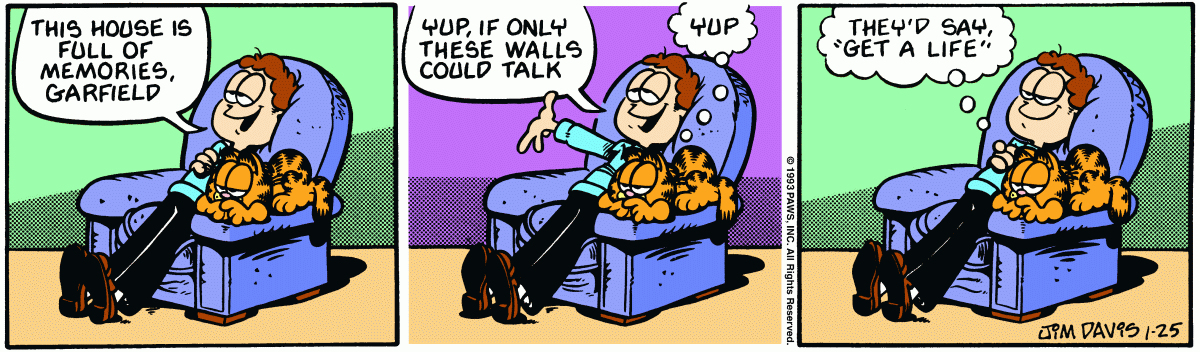 Garfield, January 25, 1993