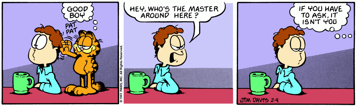 Garfield, February 4, 1993