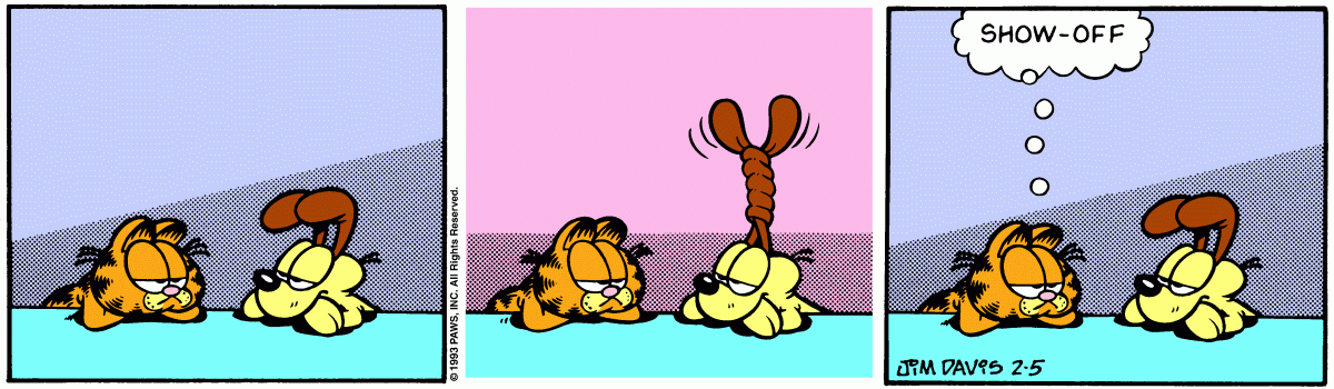 Garfield, February 5, 1993