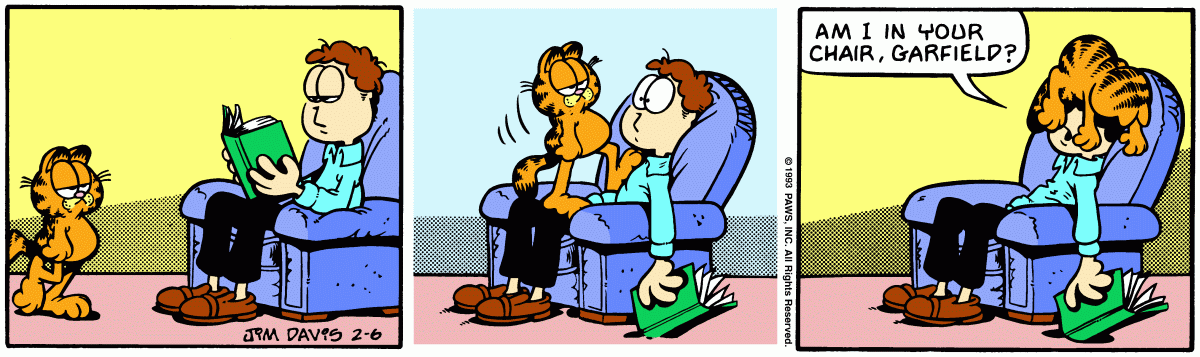 Garfield, February 6, 1993