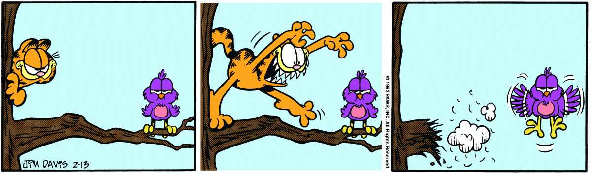 Garfield, February 13, 1993