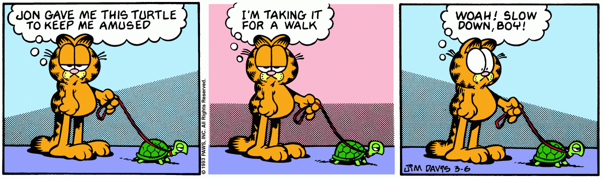 Garfield, March 6, 1993